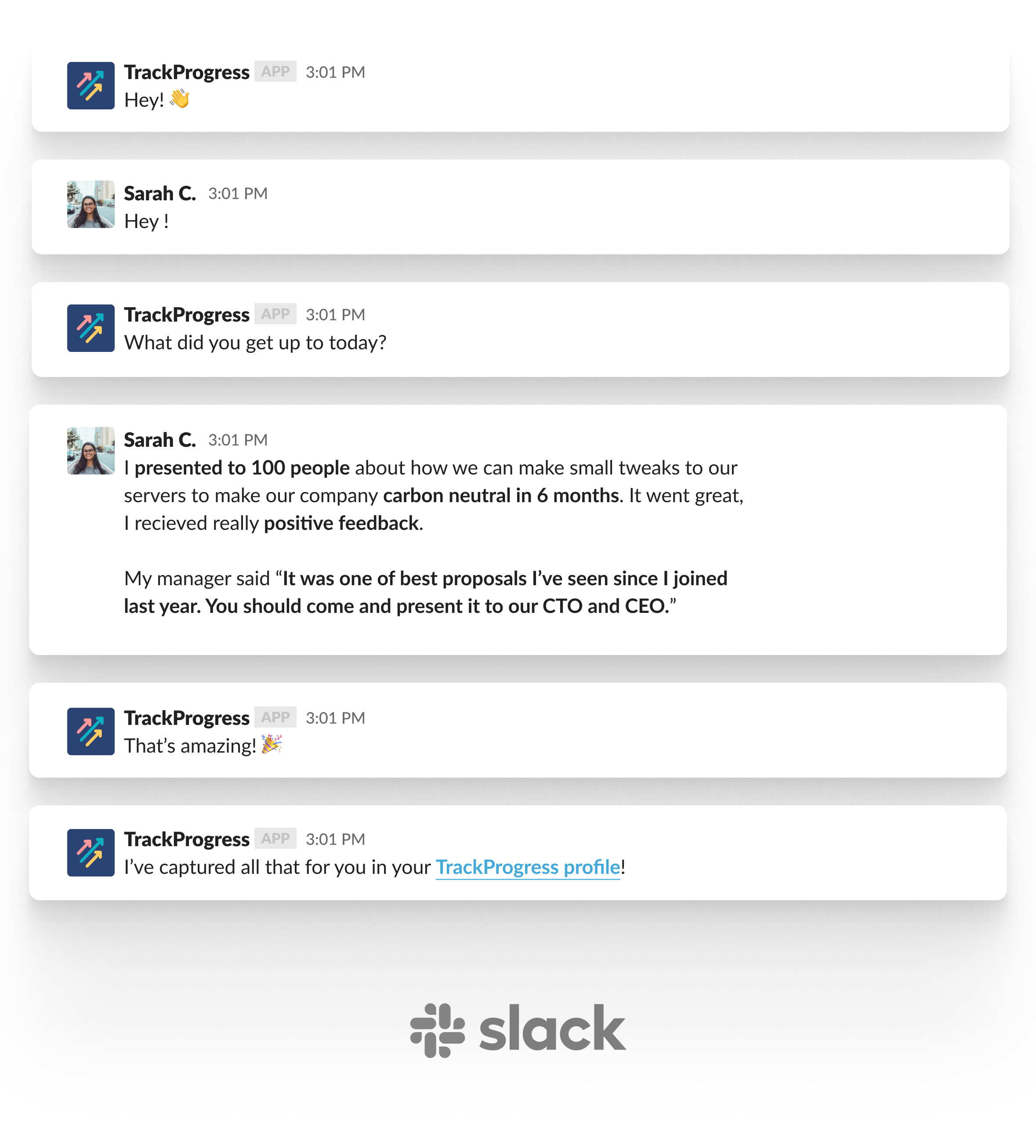 TrackProgress gallery image