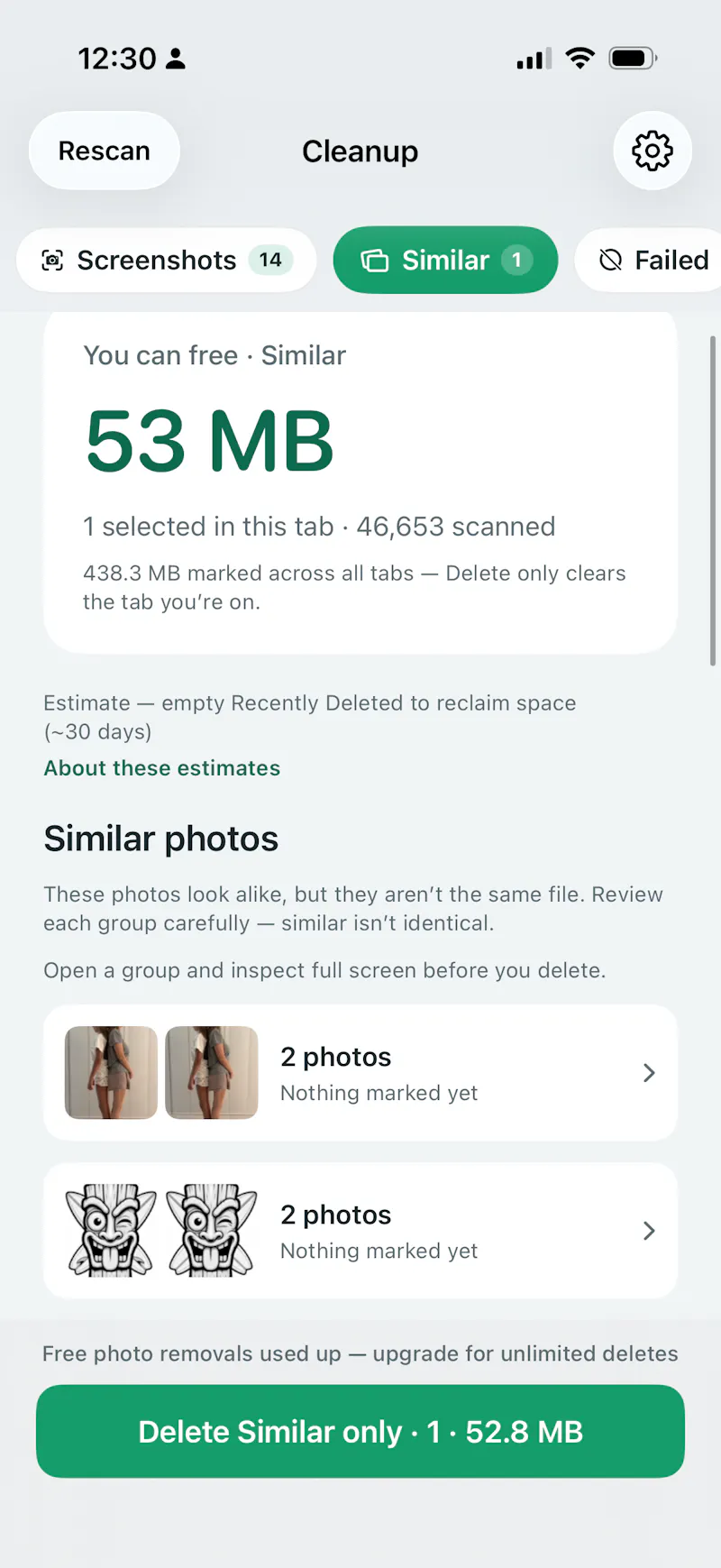 Dupefold screenshot 3
