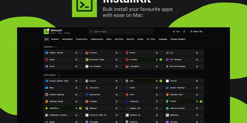 InstallKit:數分鐘內完成新 Mac 設定,而非數小時。