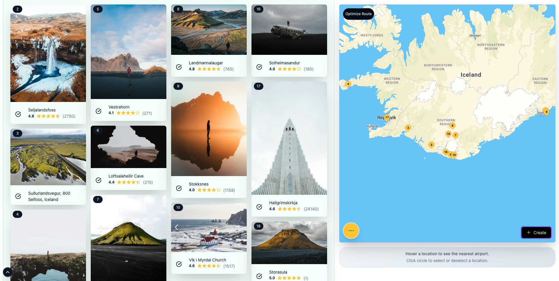 Map Your Voyage - Screenshot 2 showing product features and functionality