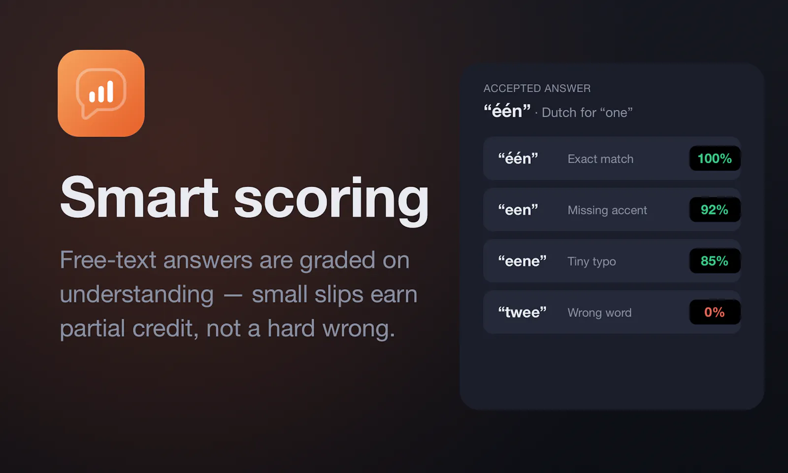 Taaltest screenshot 1