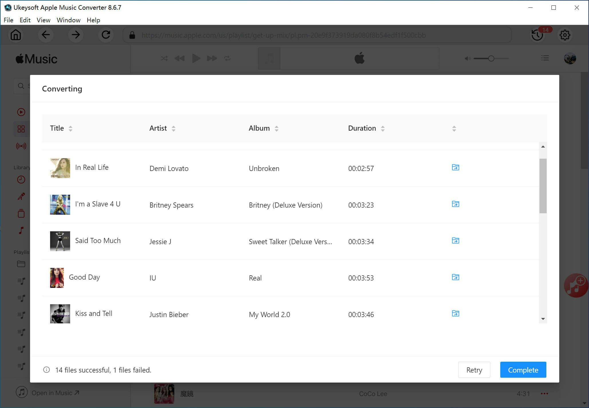 Ukeysoft Apple Music Converter - 您将Apple Music转换为MP3的最佳工具媒体3
