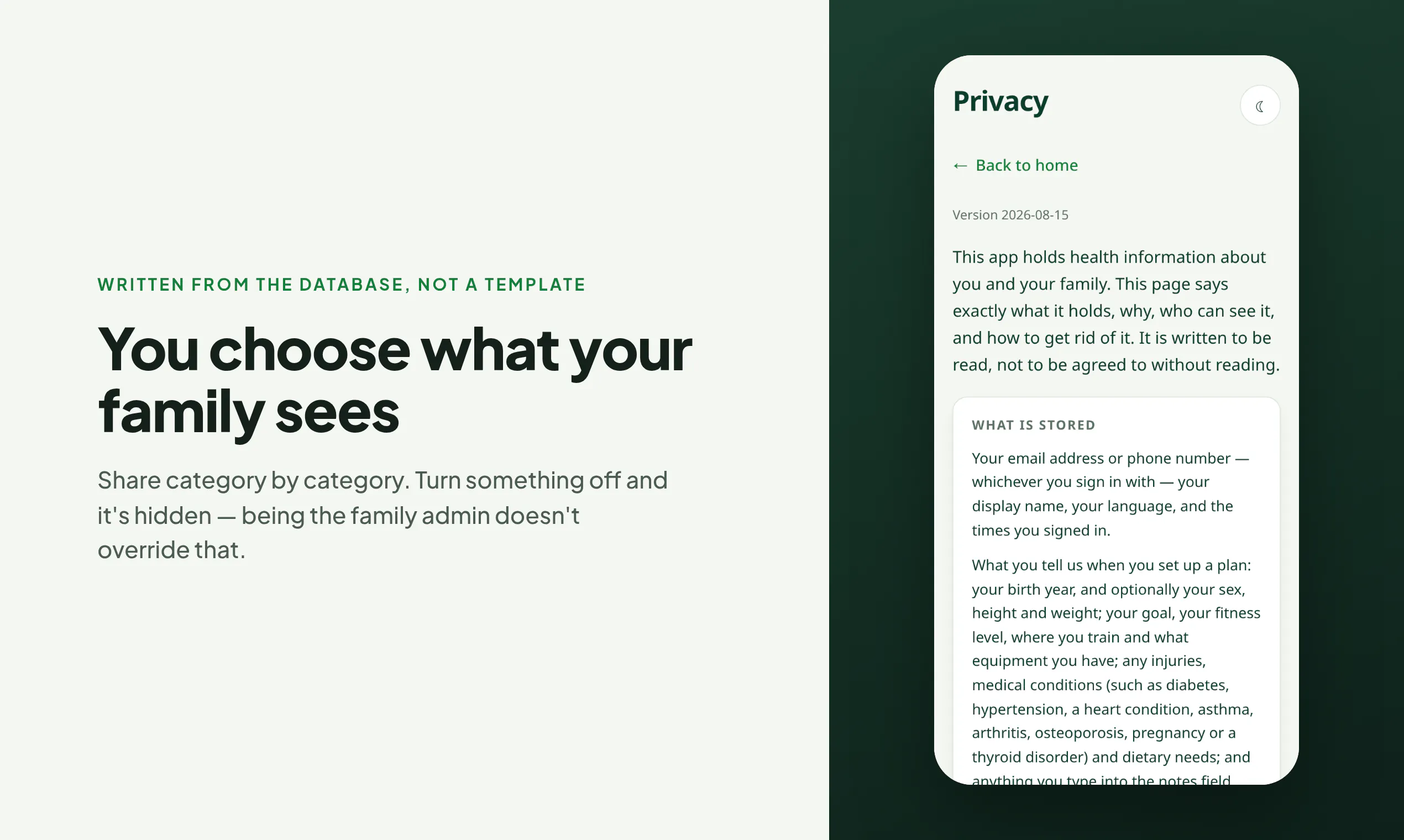 Family Wellness Platform gallery image