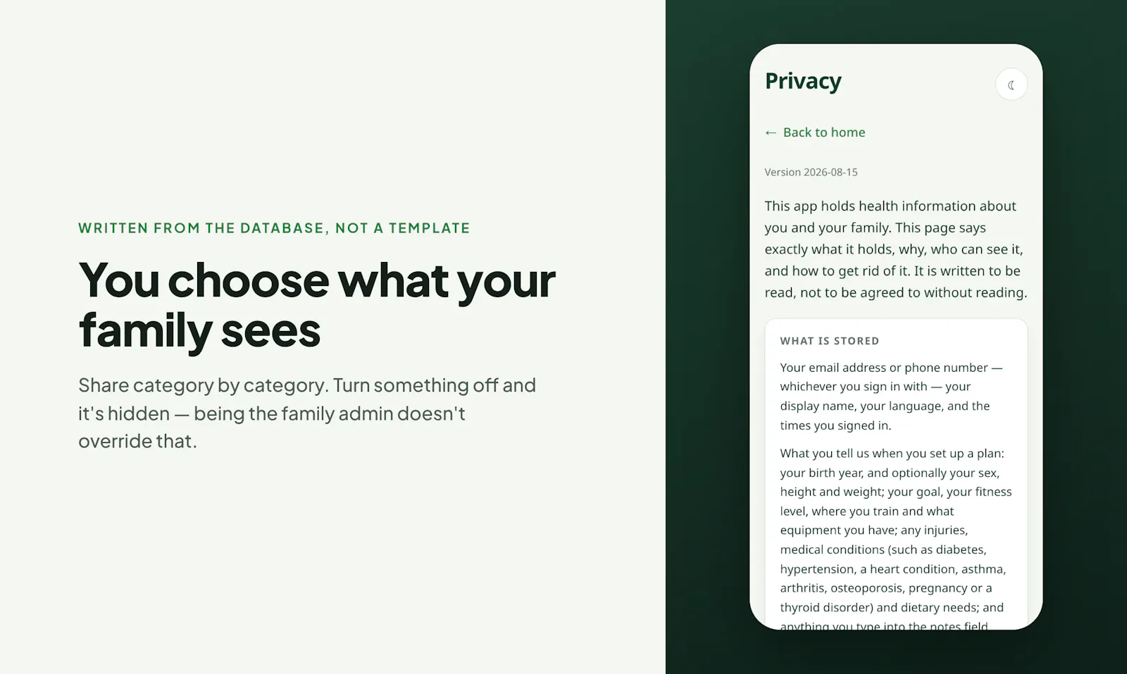 Family Wellness Platform screenshot 4
