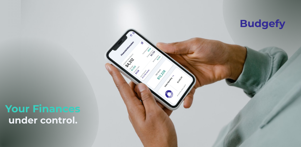 Budgefy: Your Personal Finance App - Main product screenshot demonstrating key features and user interface