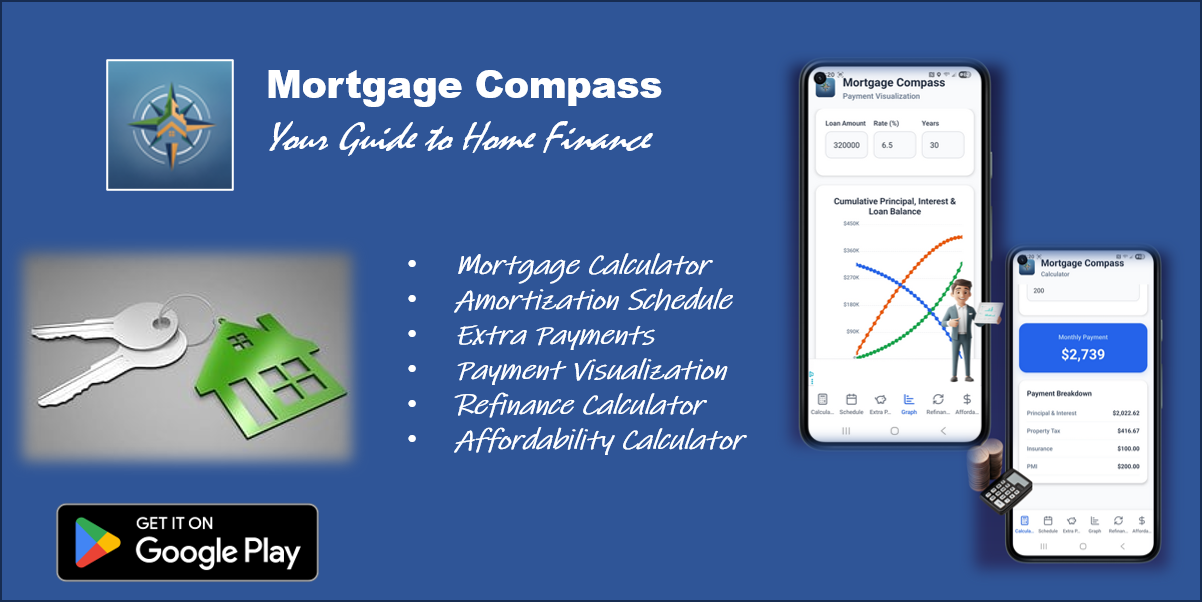 Mortgage Compass: Smarter Home Finance - Main product screenshot demonstrating key features and user interface