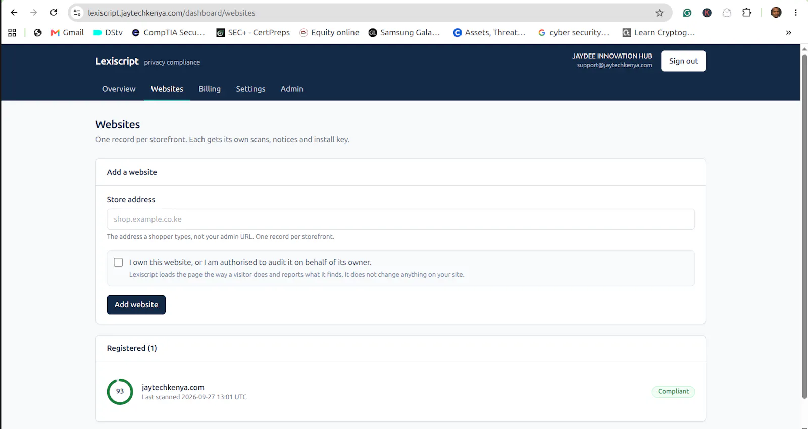 Lexiscript screenshot 2