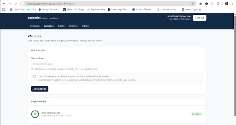 Lexiscript screenshot 2