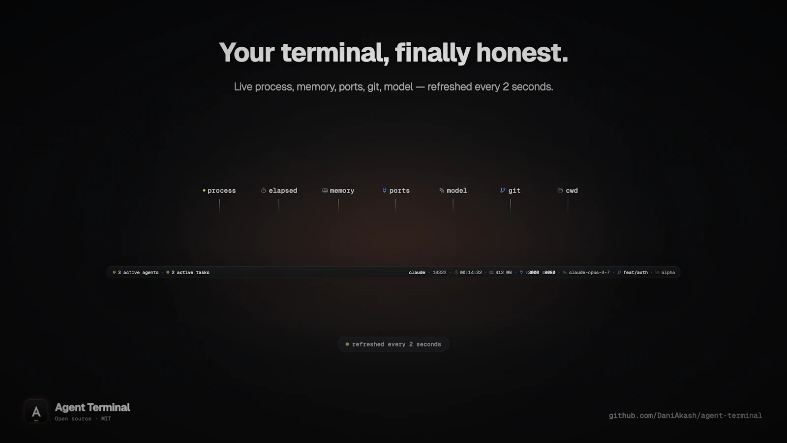 Agent terminal screenshot 2