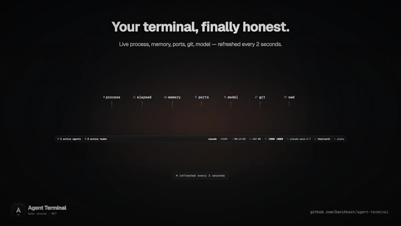 Agent terminal screenshot 2