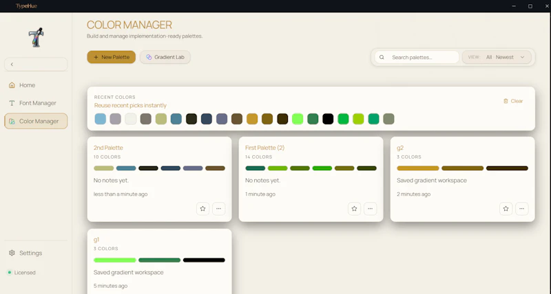 TypeHue screenshot 2