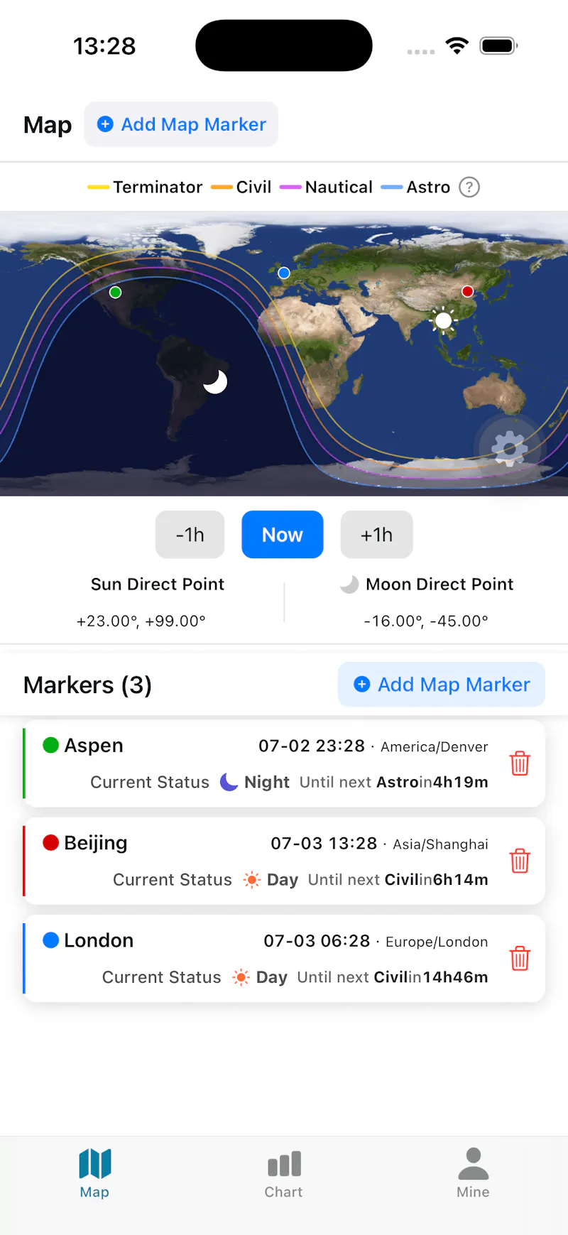 SunRiseSet screenshot 1