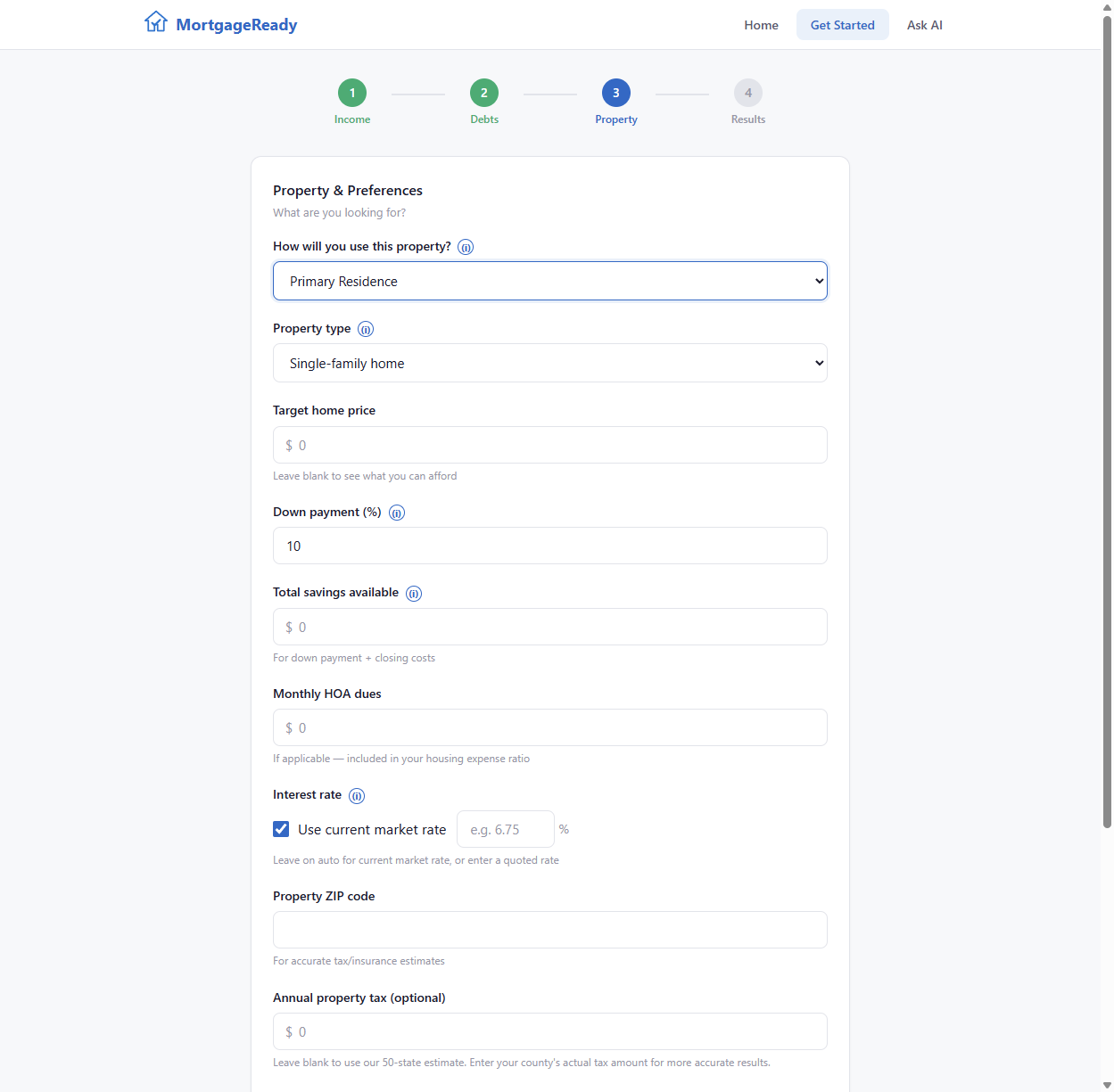 MortgageReady - Screenshot 5 showing product features and functionality