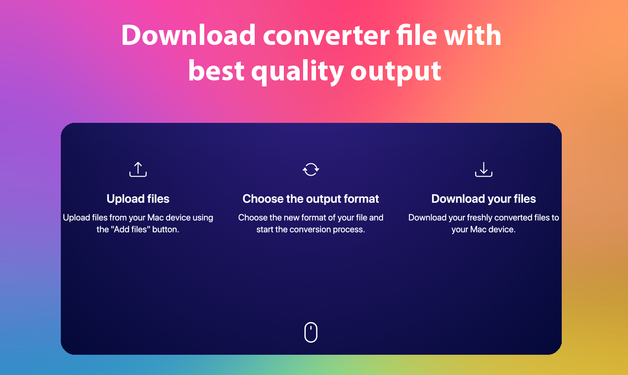 Download Convertonmac Quick And Free File Converter Product Hunt