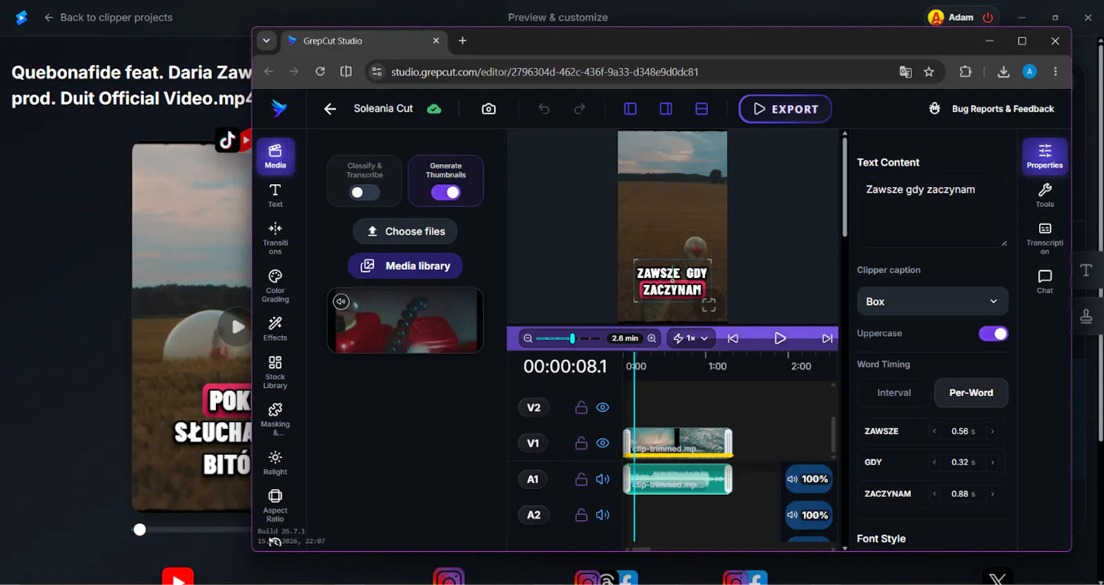 OpenClipper screenshot 6