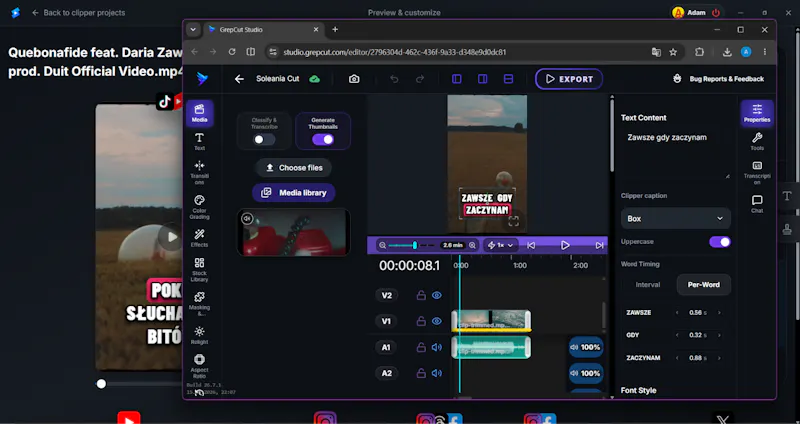 OpenClipper screenshot 6