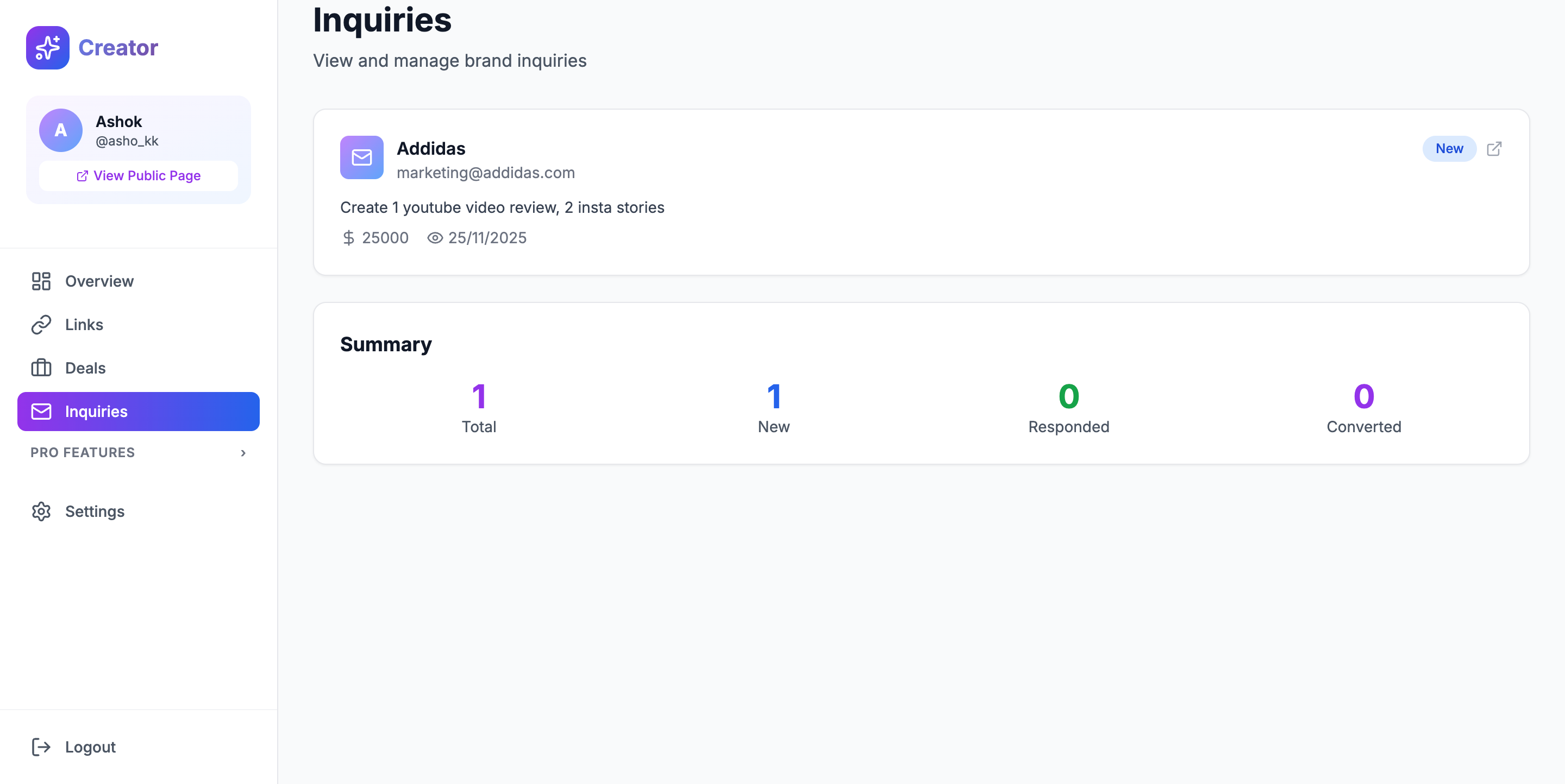 Creator Platform gallery image