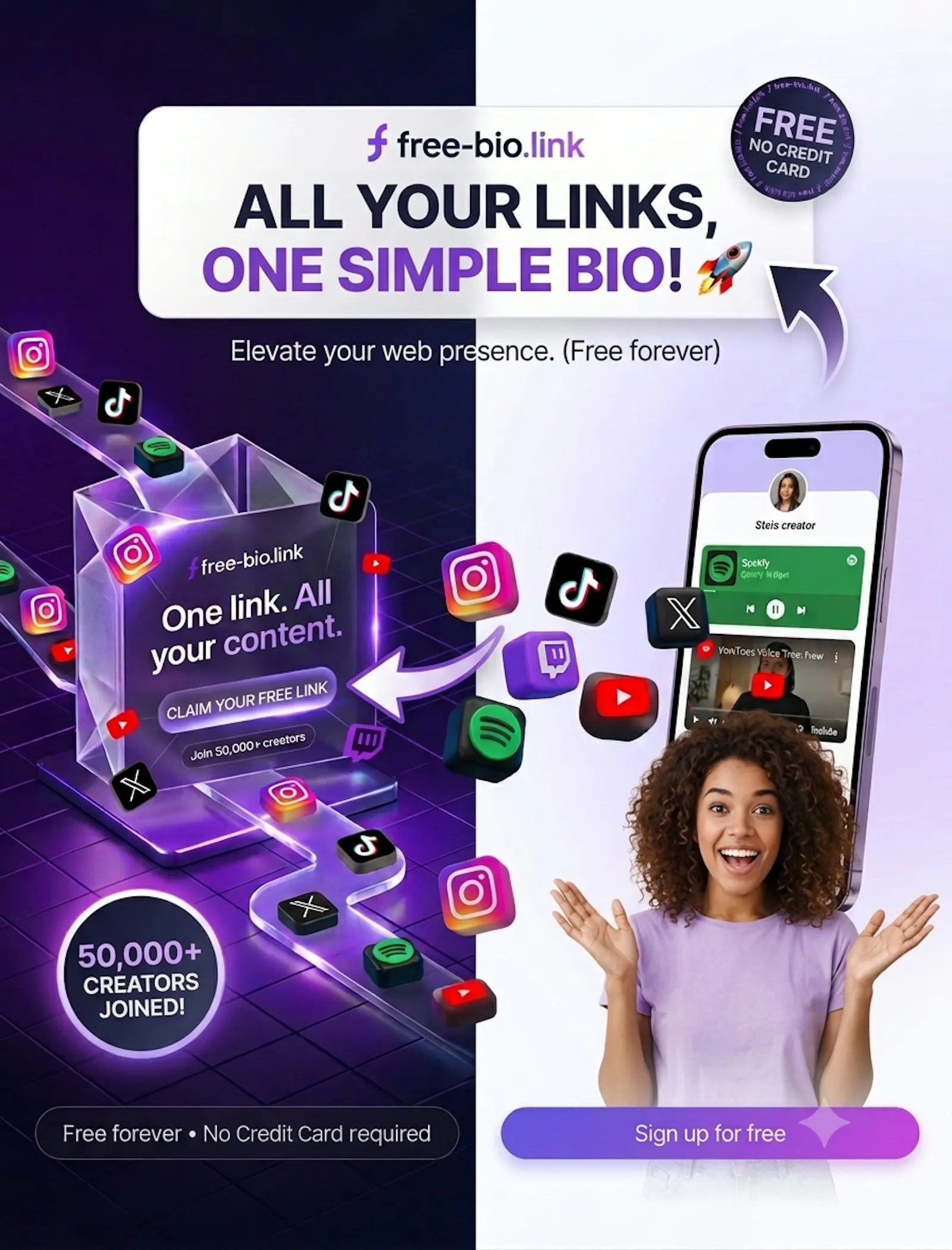 The Best Free Link in Bio Tool screenshot 4