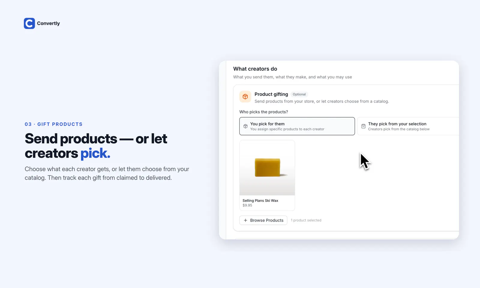 Convertly: Creator Program Software gallery image