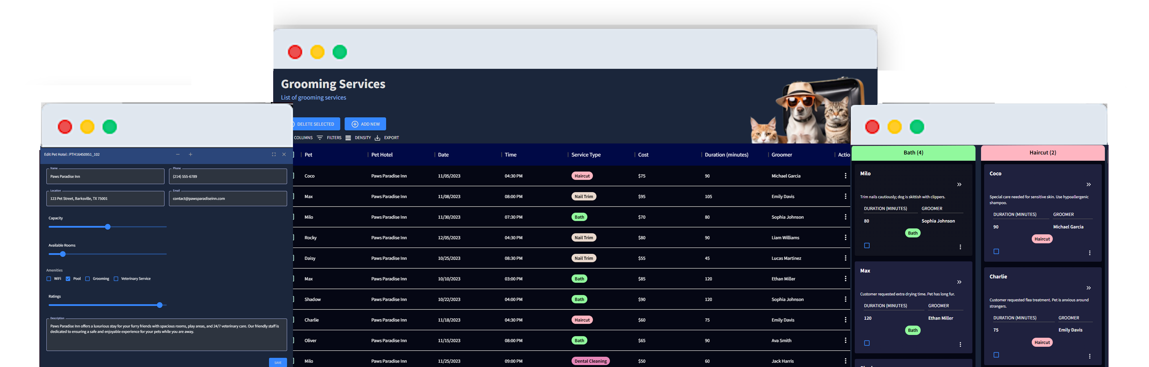 GoPetel® - Main product screenshot demonstrating key features and user interface