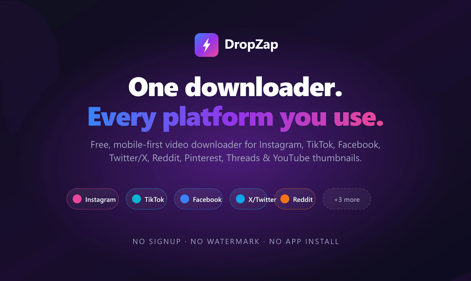 DropZap screenshot 1