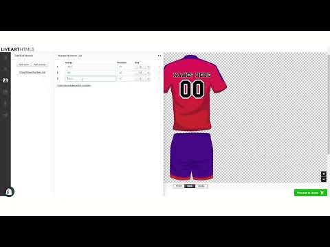 Uniform Design Software for Web to Print gallery image