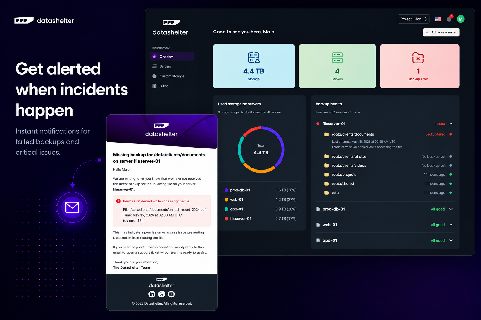 Datashelter gallery image