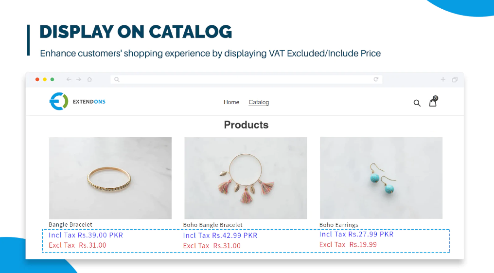 Aplicación de precios de impuestos de Shopify media 2