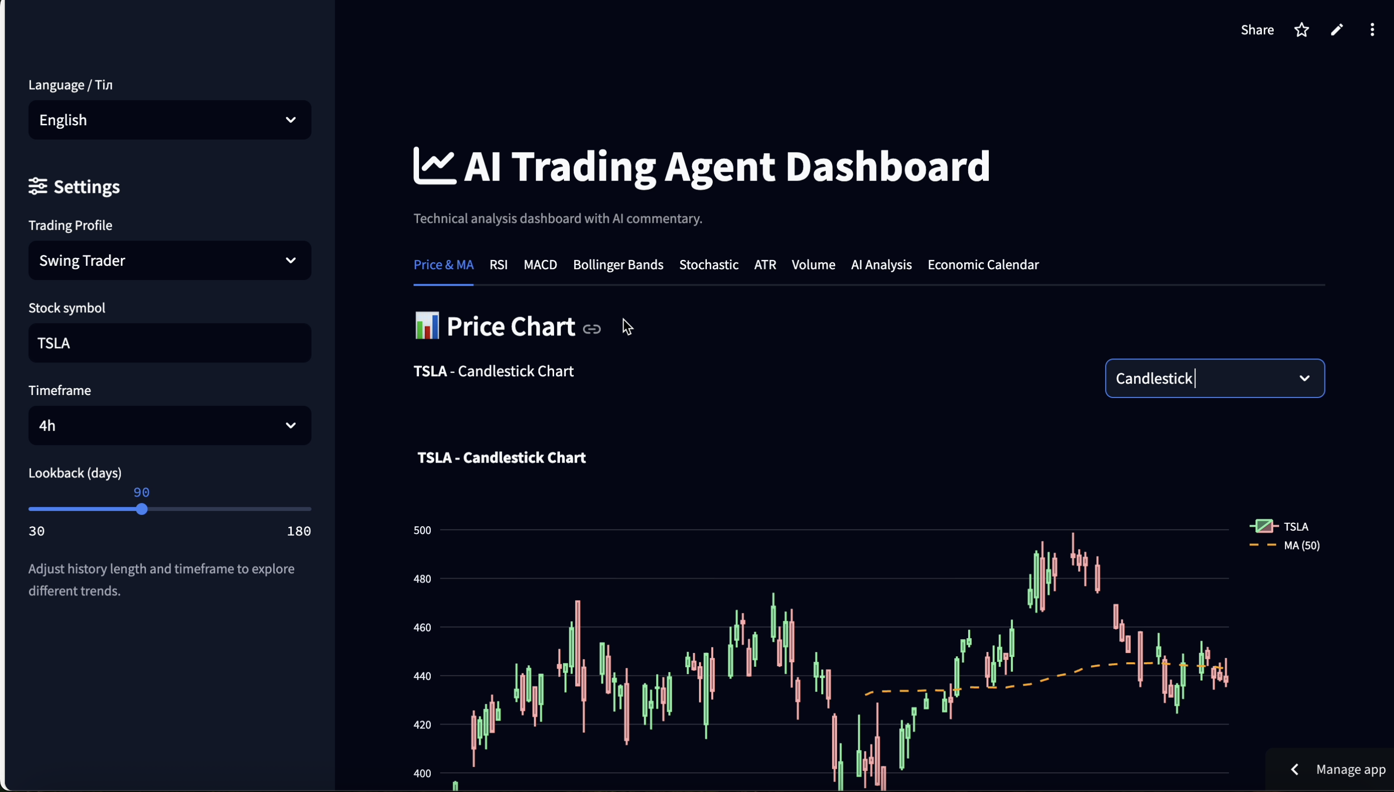 AI Stock Trading Helper logo