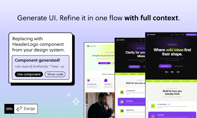 UXPin Forge screenshot 3