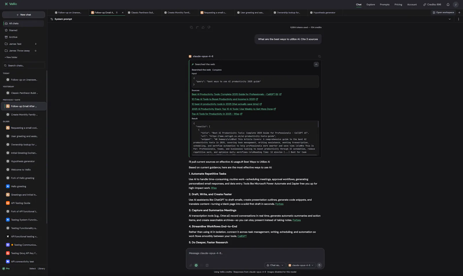 Vellio screenshot 4