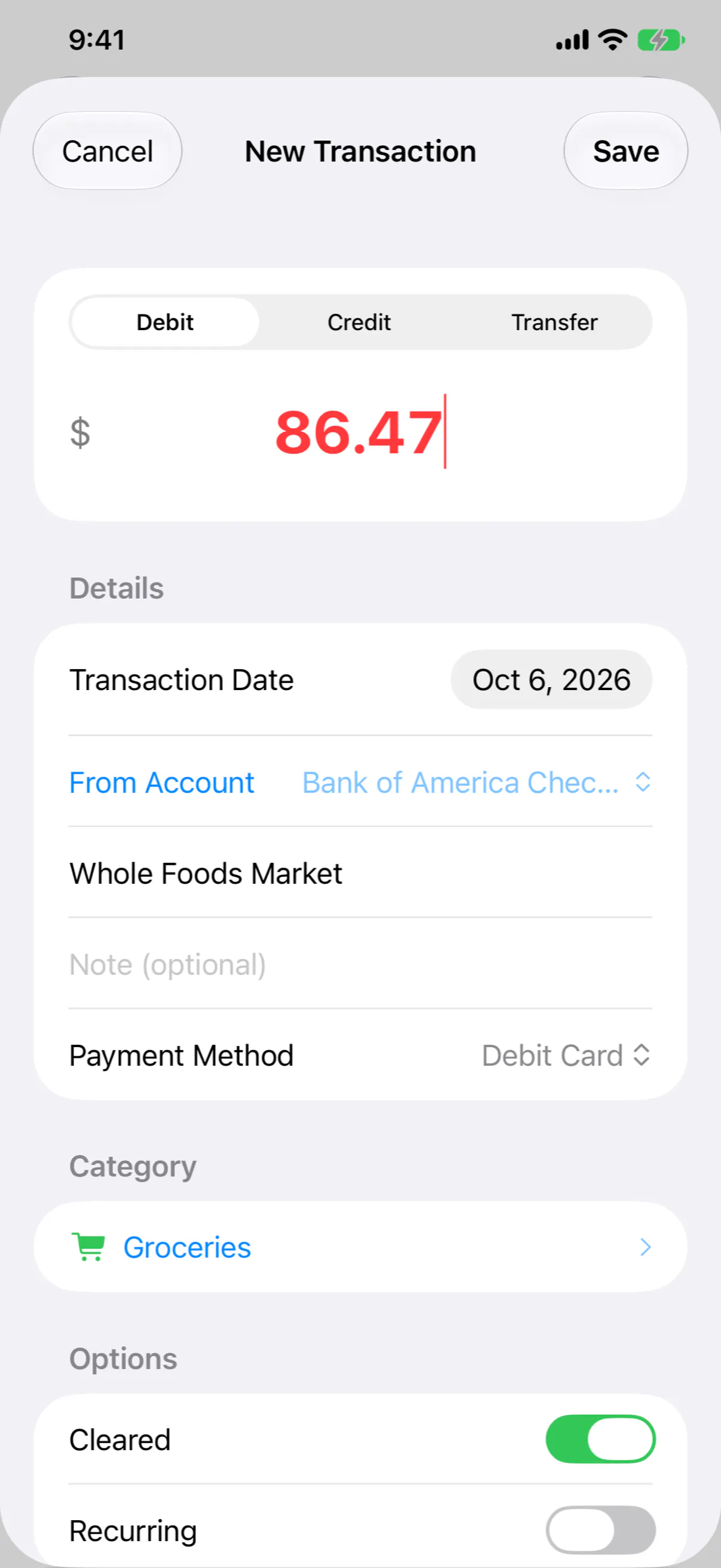 Checkbook - Simple Tracking gallery image