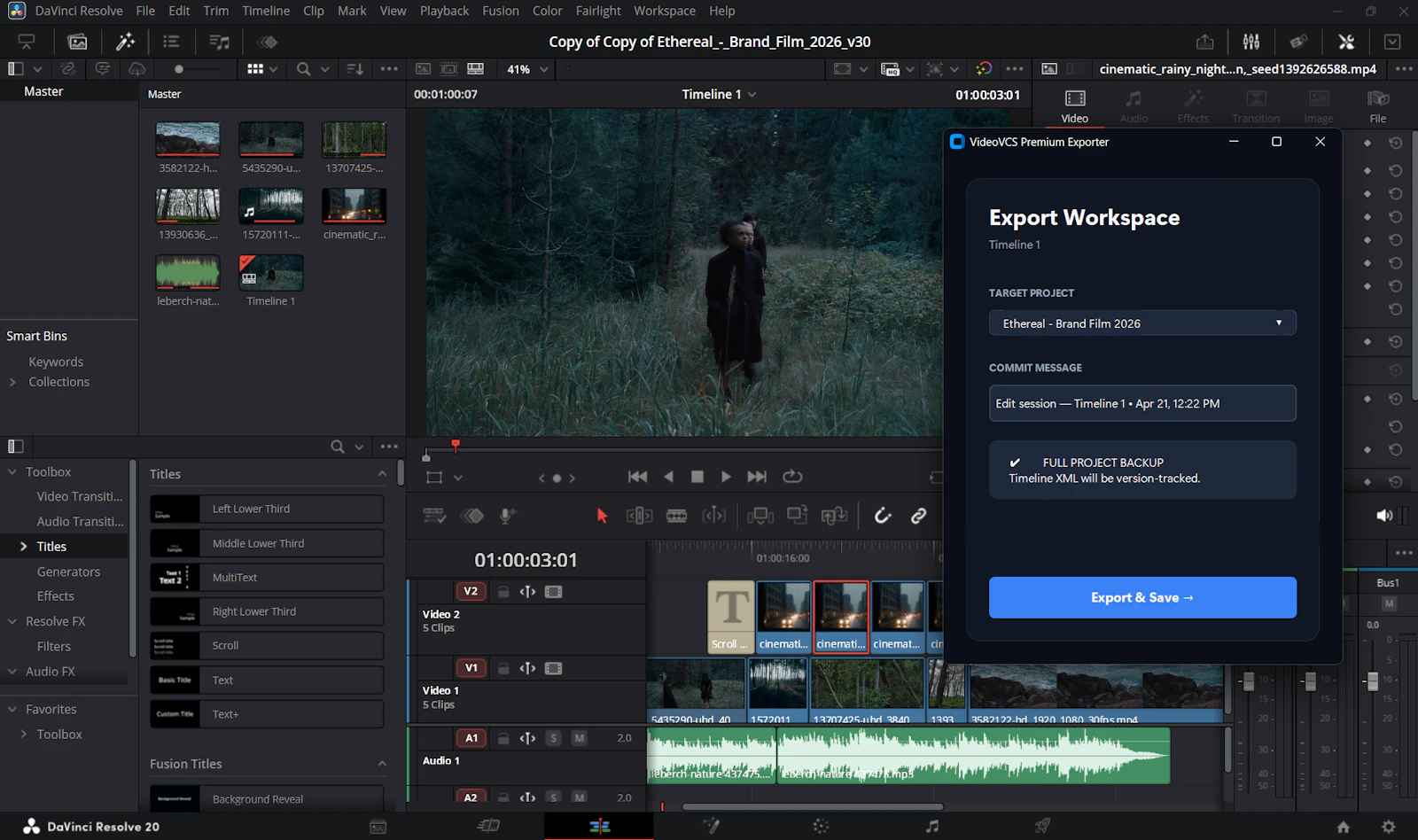 VideoVCS screenshot 4