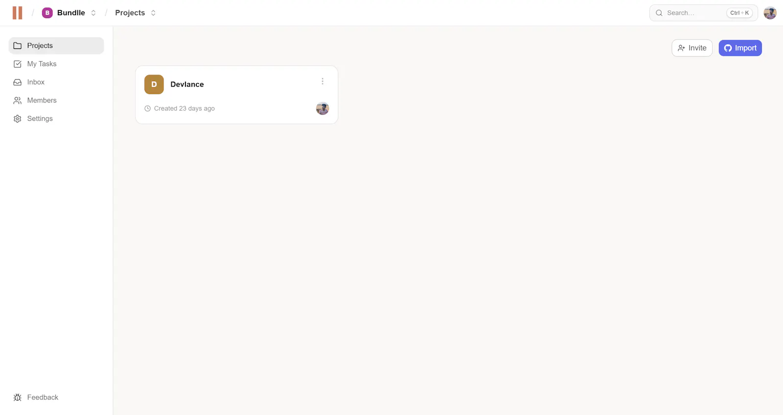 Bundlle screenshot 2