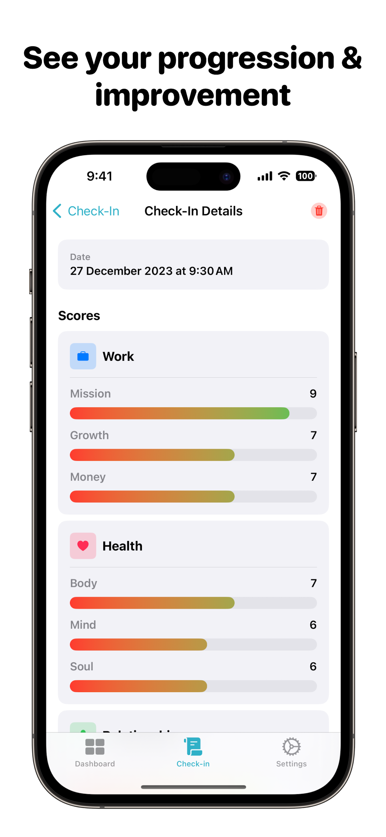 Goal Tracker - Volg uw doelen - Plan, voortgang en bereik doelen media 4