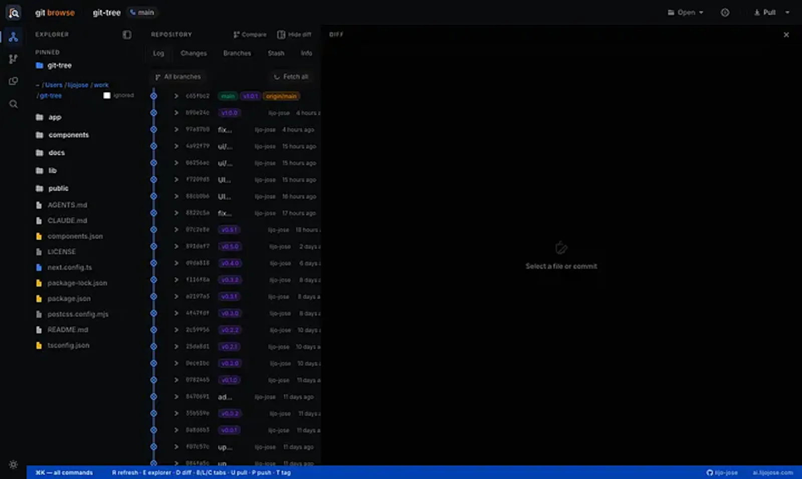 Git Browse screenshot 4