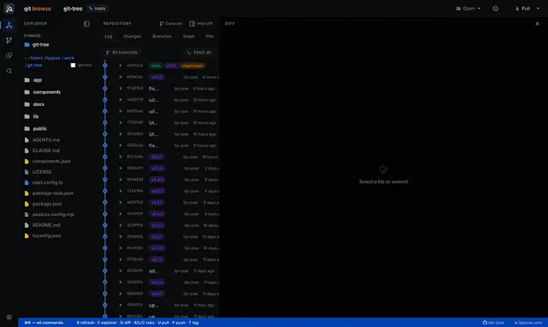 Git Browse screenshot 4