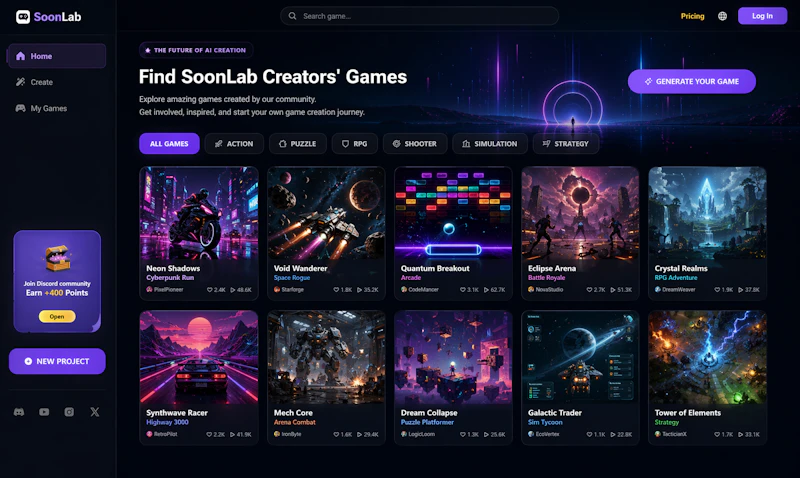 SoonLab screenshot 2