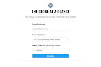 The Globe at a Glance gallery image