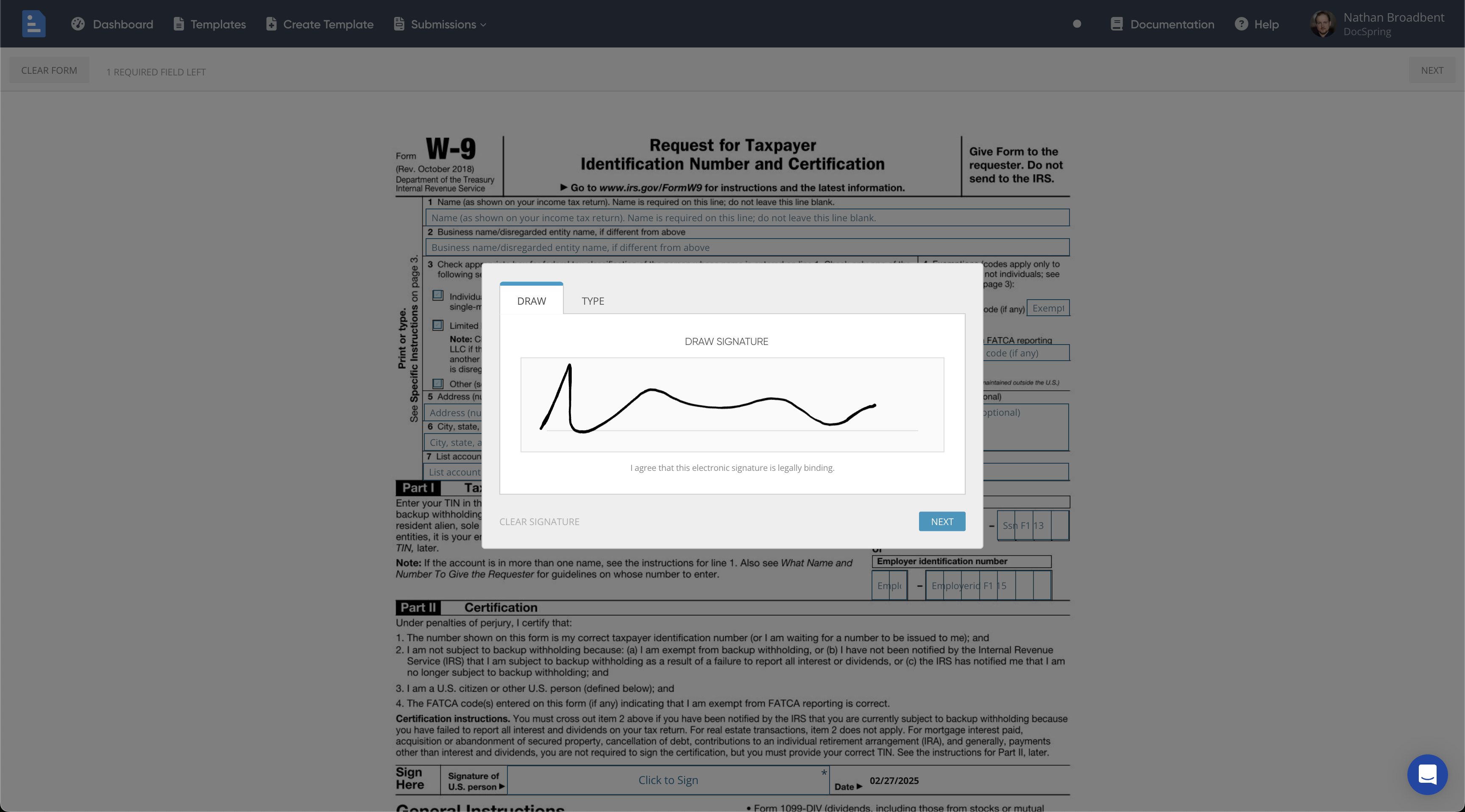 Docspring - Post JSON;PDF 받기 - API를 통해 PDF를 채우고, 생성하고, 서명하십시오. 미디어 5