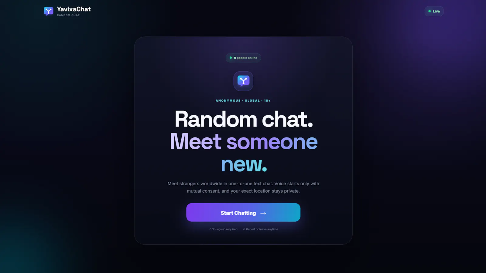 YavixaChat screenshot 1