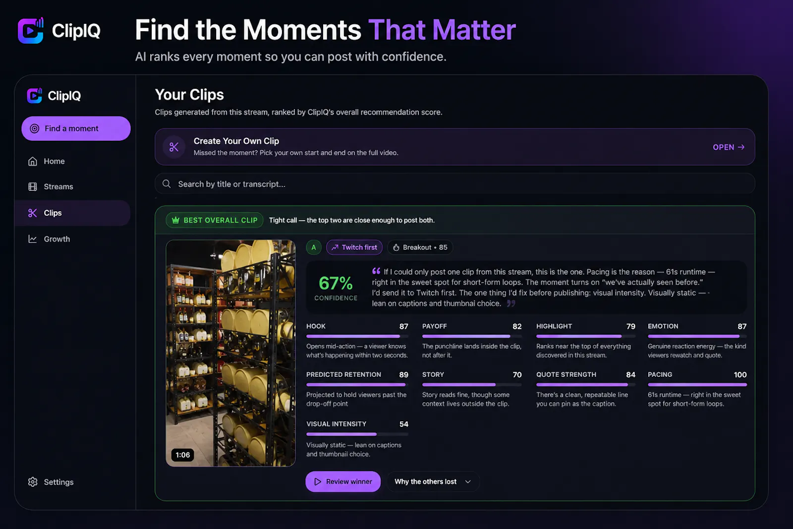 ClipIQ  screenshot 2