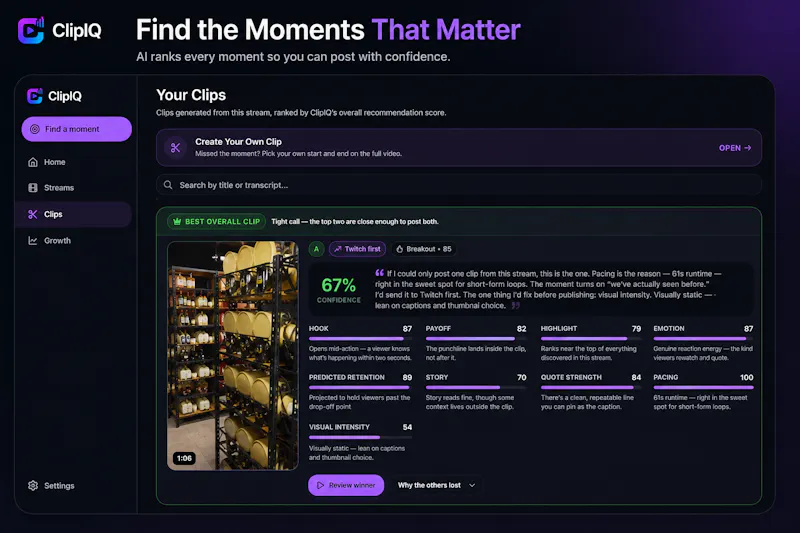 ClipIQ  screenshot 2