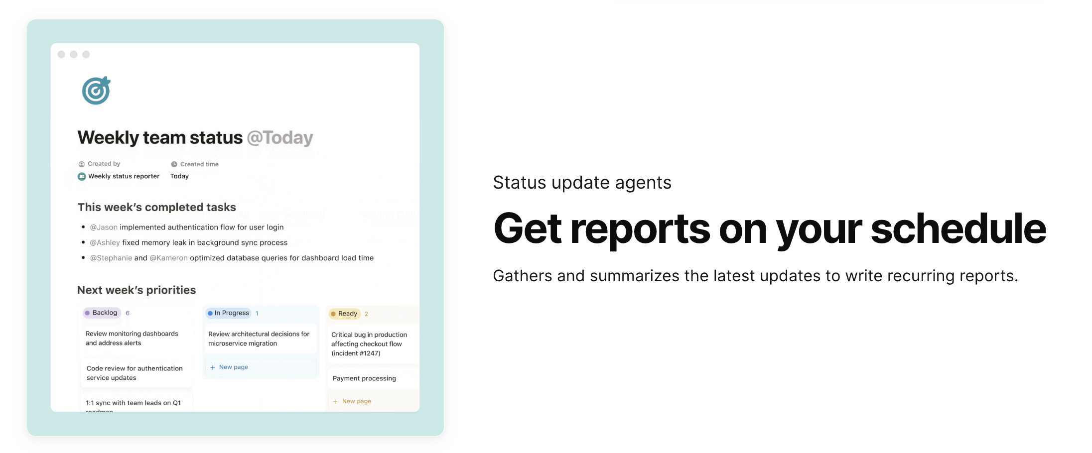 Notion Custom Agents - Screenshot 4 showing product features and functionality