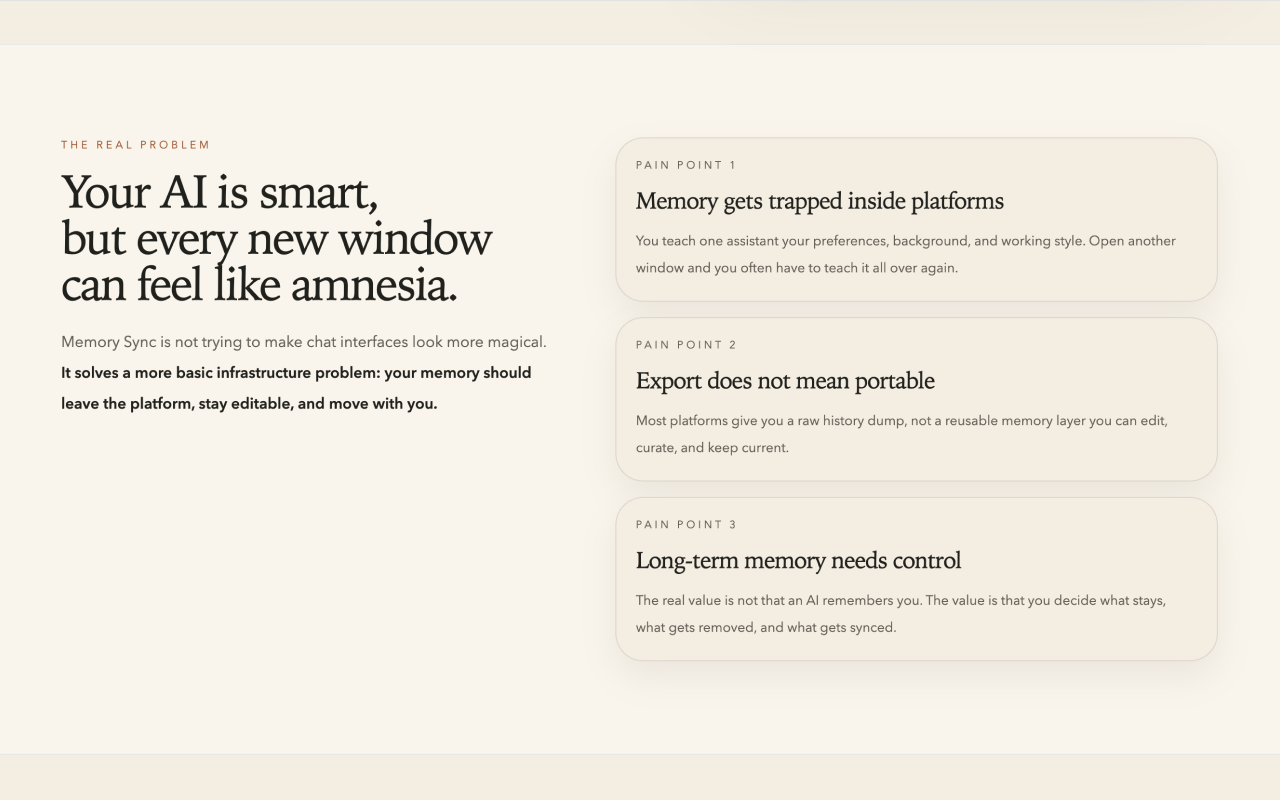 Memory Sync gallery image