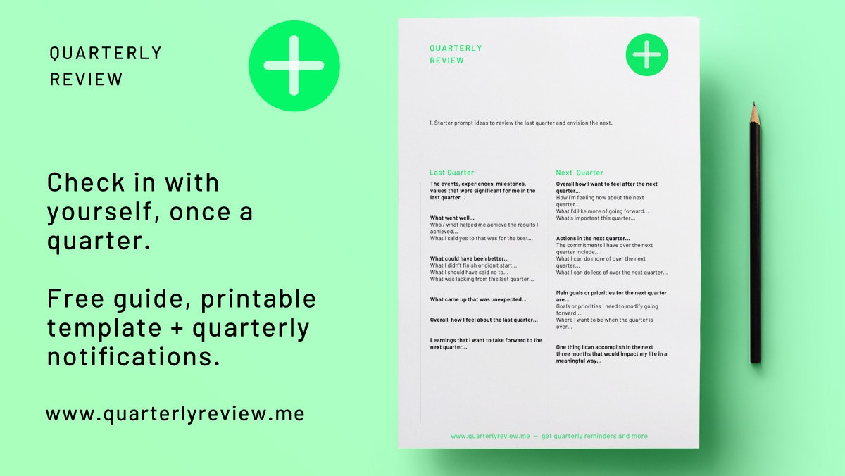 The Quarterly Review For You gallery image