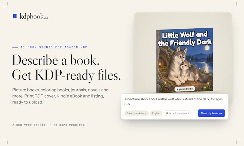 kdpbook.io screenshot 3