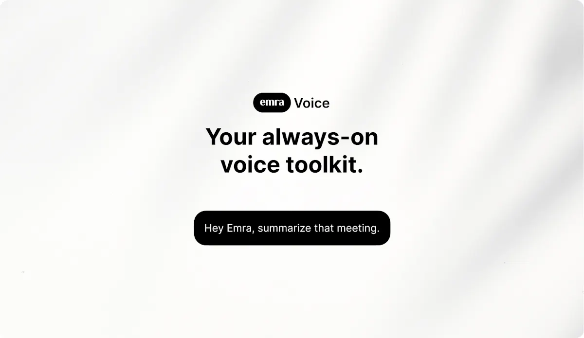 Emra / Always on Transcription and PTT