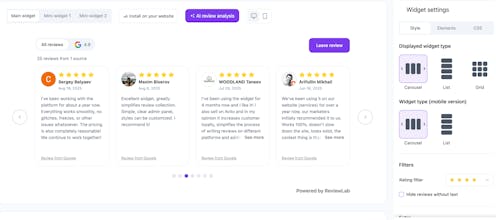 ReviewLab gallery image