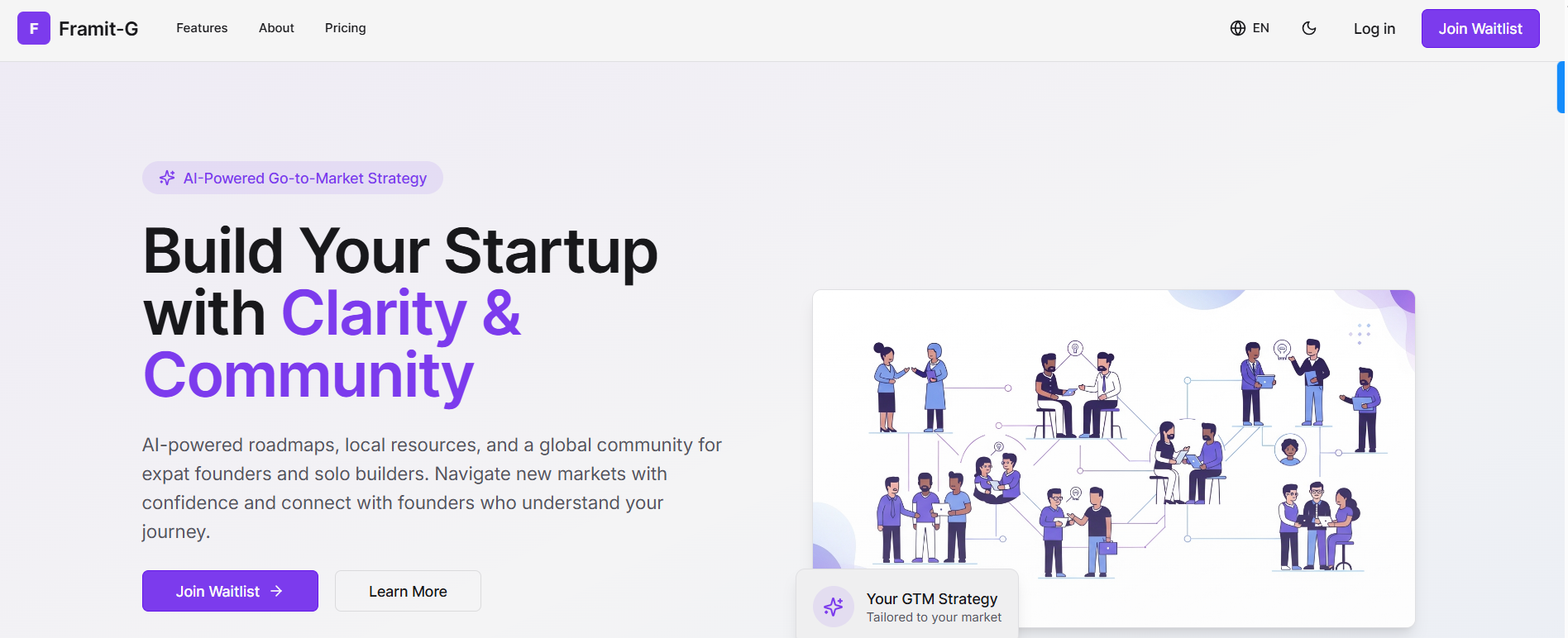 Framit-G - Main product screenshot demonstrating key features and user interface
